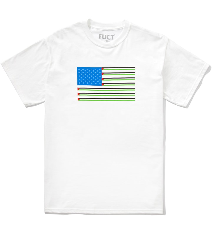 White Stars and Stripes T-Shirt  Placeholder Image