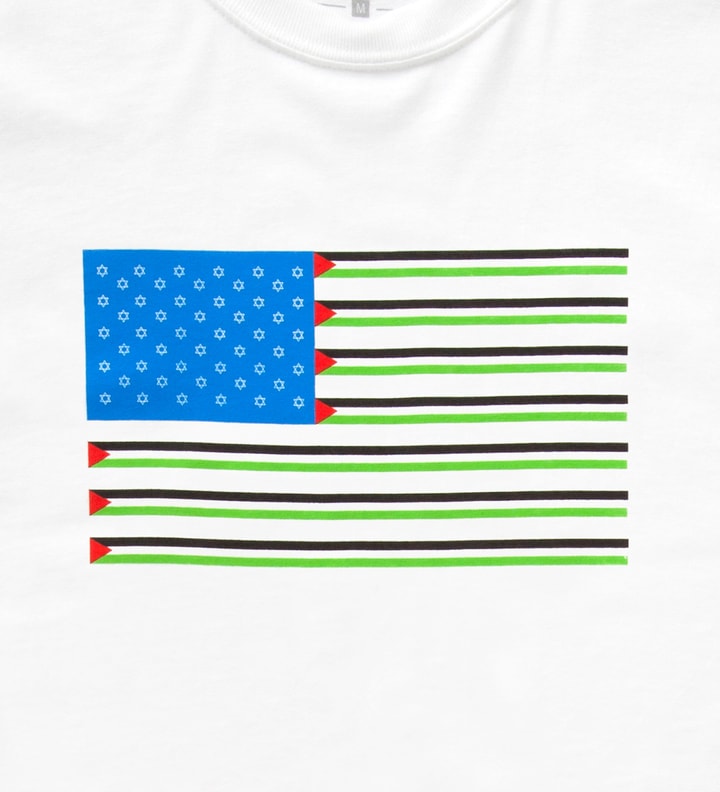 White Stars and Stripes T-Shirt  Placeholder Image