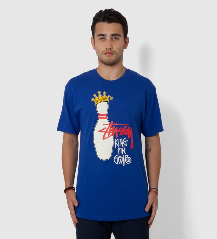 Blue King Pin Gear T-Shirt Placeholder Image