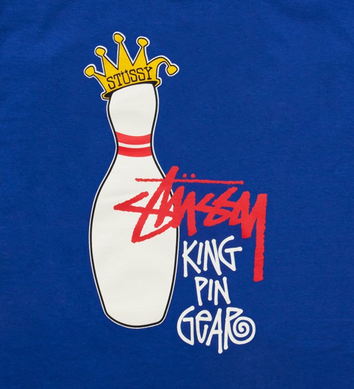 Blue King Pin Gear T-Shirt Placeholder Image