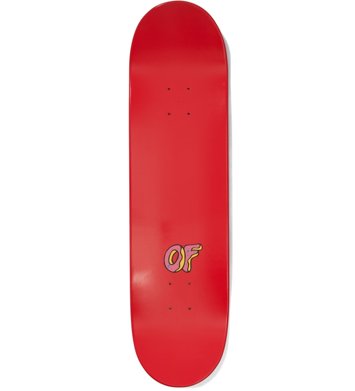 Red Donut Skateboard Deck 8.375"  Placeholder Image