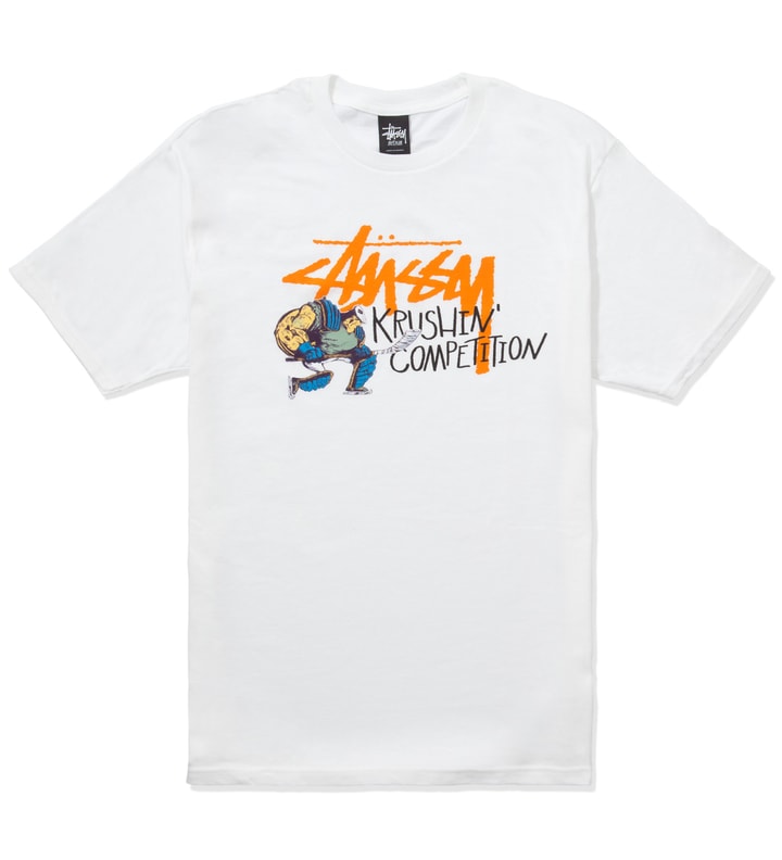 Pierre Bolide x Stussy White Hockey T-Shirt Placeholder Image