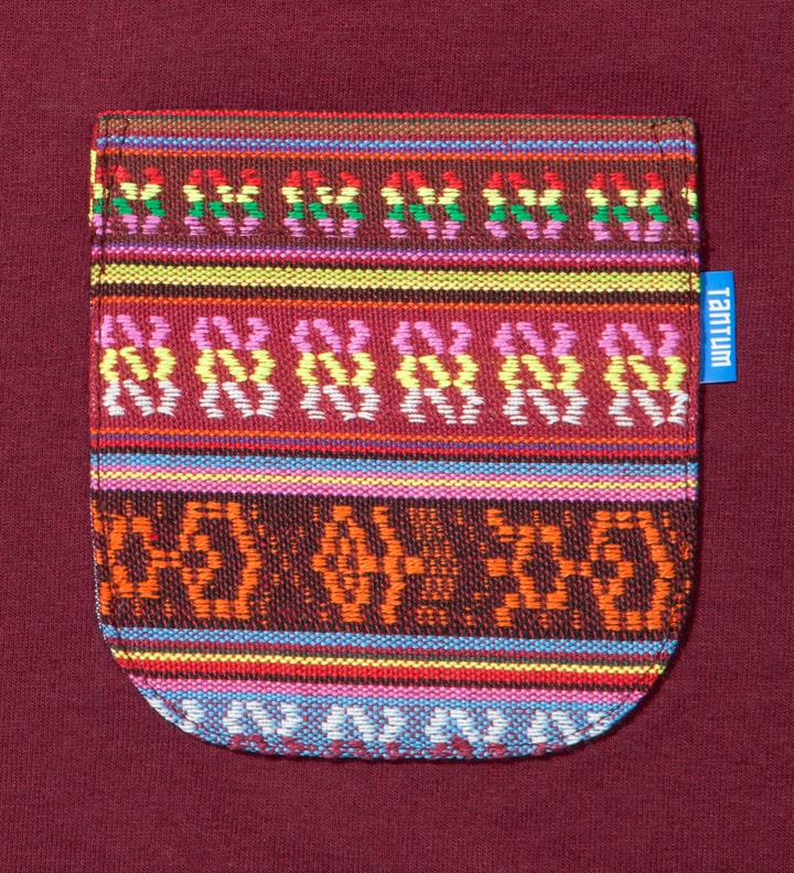 Burgundy South African Tribe Pocket T-Shirt Placeholder Image