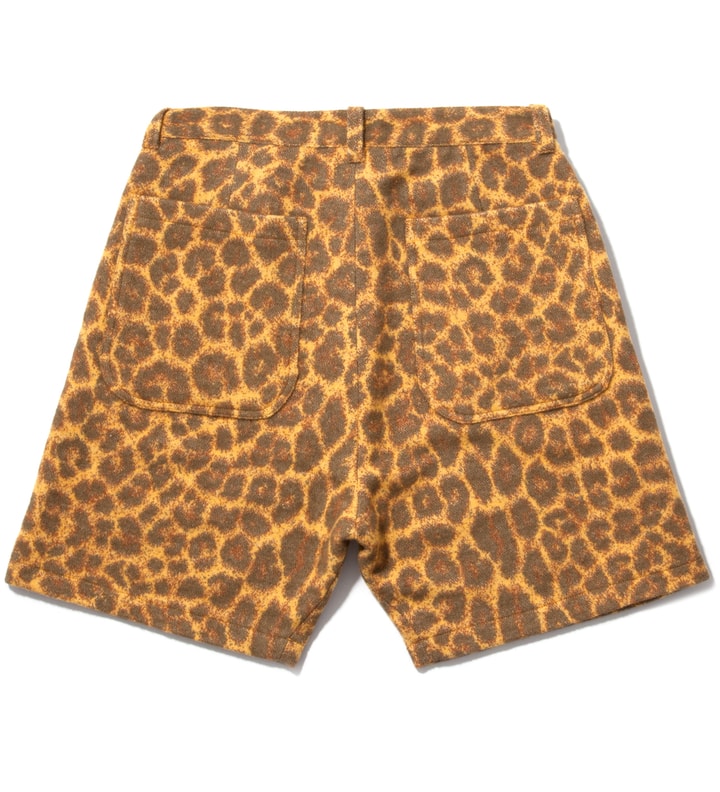 Yellow Leopard Blanket Shorts Placeholder Image