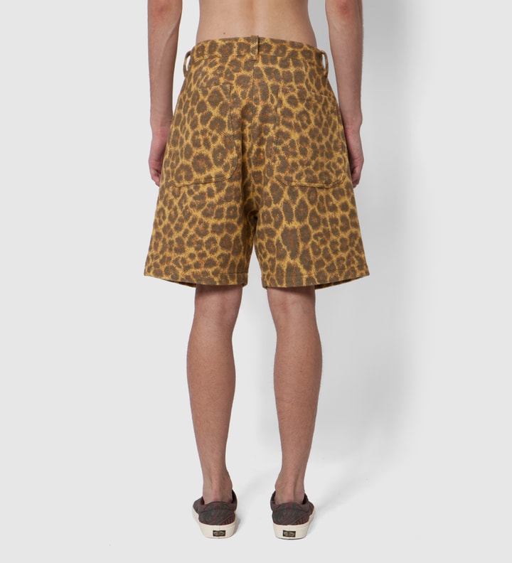 Yellow Leopard Blanket Shorts Placeholder Image