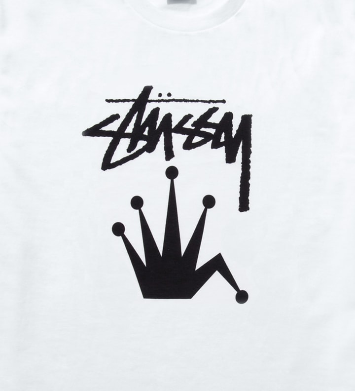 White Stock Crown T-Shirt  Placeholder Image