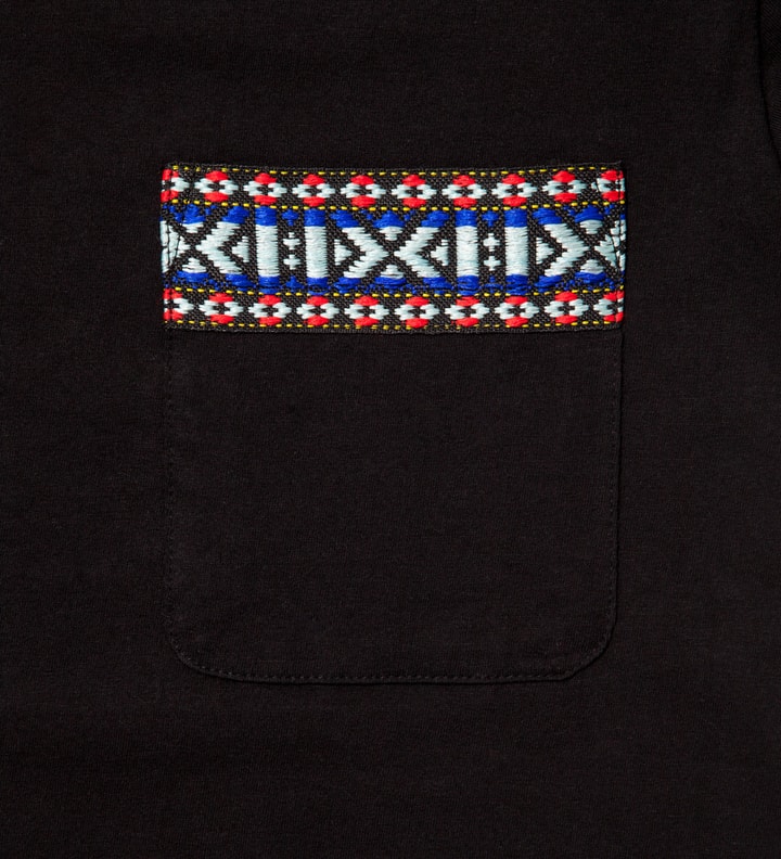 Black Yaka Pocket T-Shirt  Placeholder Image