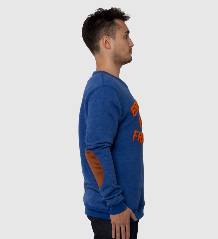 Blue & Orange Brooklyn Parle Francais Sweater Placeholder Image