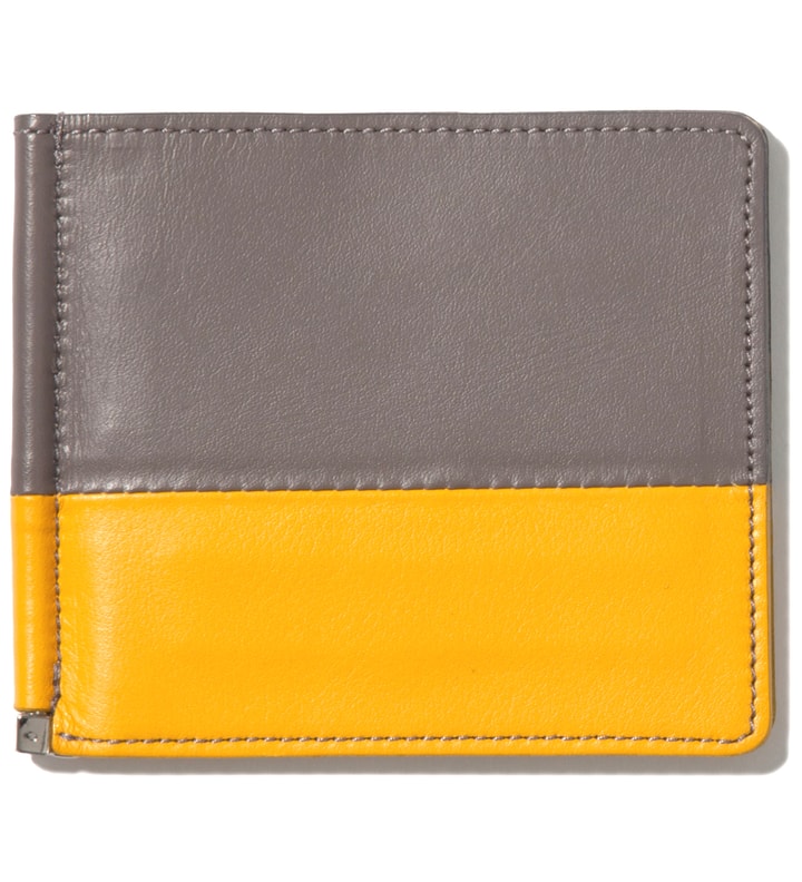 Gray/Yellow Card Case & Money Clip Placeholder Image