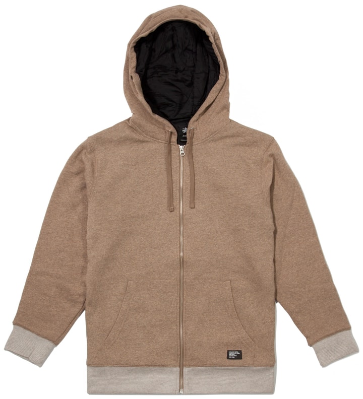 Brown Heather Training Day Zip Up  Placeholder Image