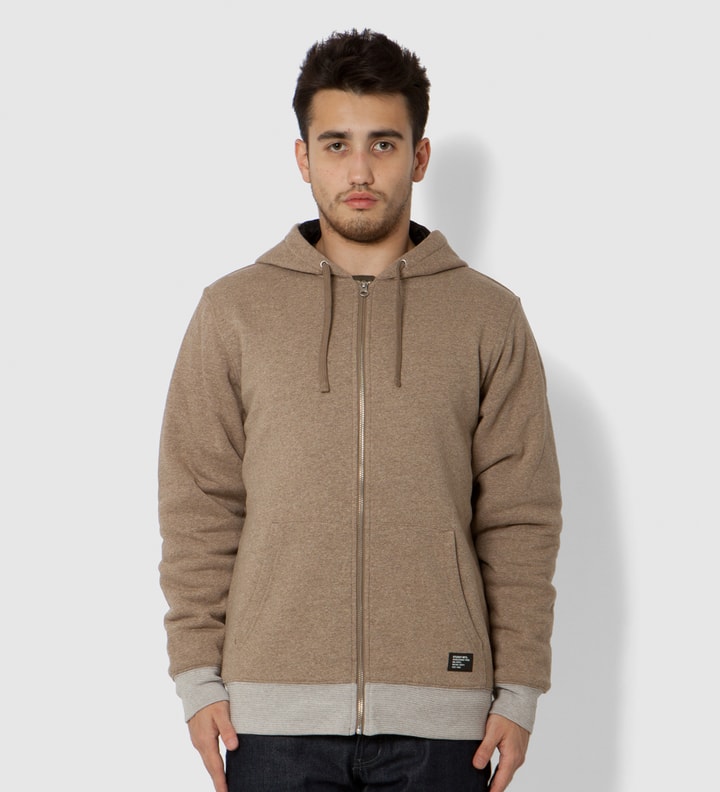 Brown Heather Training Day Zip Up  Placeholder Image