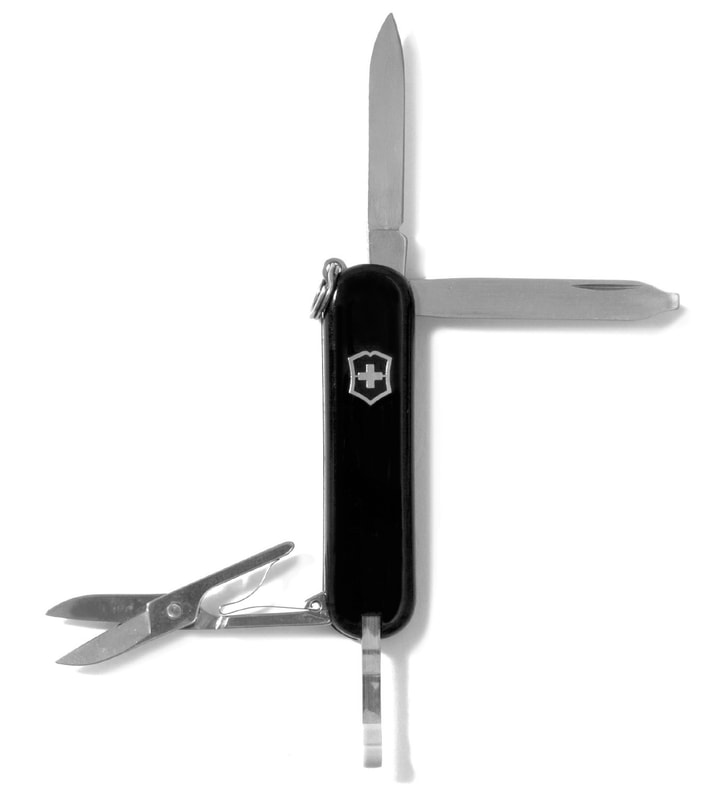Black SS Link Pocket Knife Placeholder Image