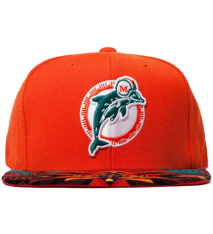 Miami Dolphins Teal Navajo Strap-Back Cap Placeholder Image