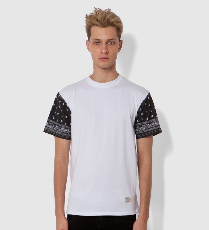 White/Black Print Mr. Bandana Immediate T-Shirt  Placeholder Image