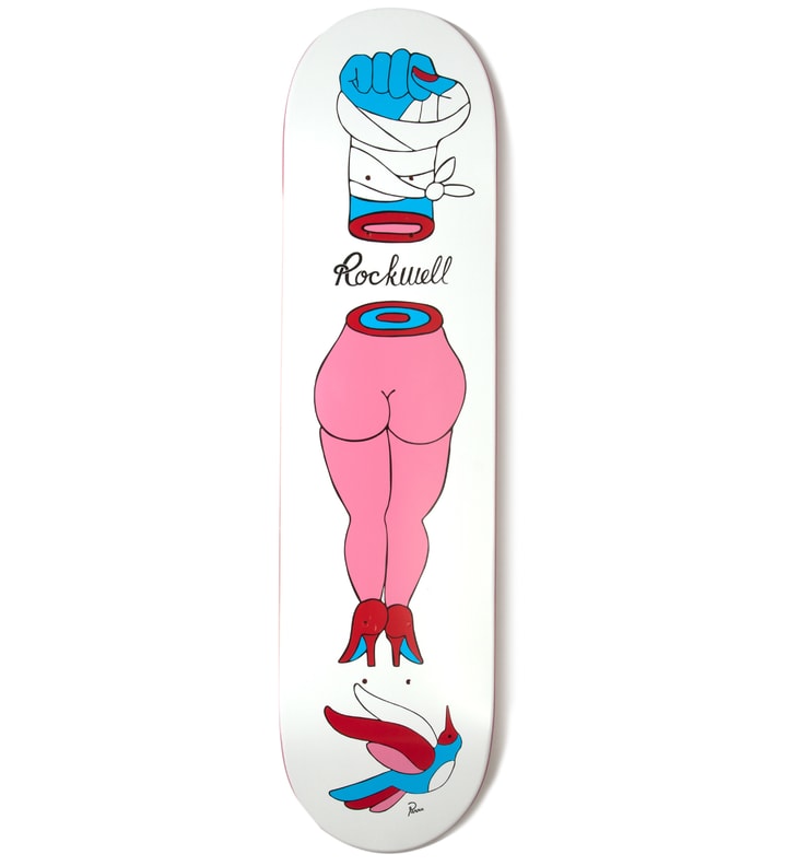 White Broken Girl Skatedeck Placeholder Image