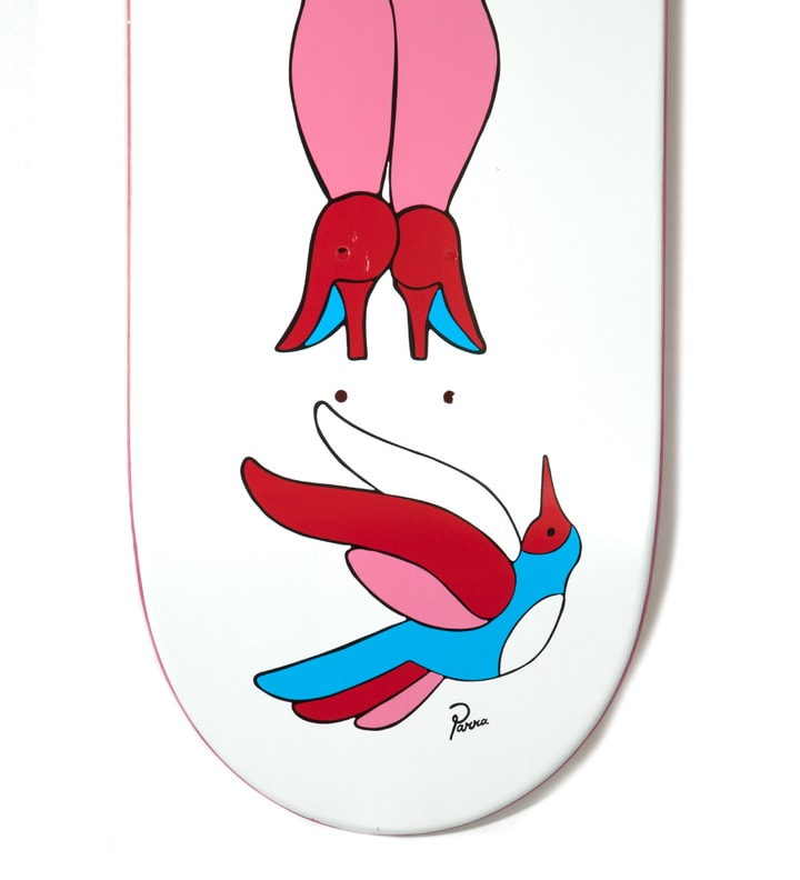 White Broken Girl Skatedeck Placeholder Image