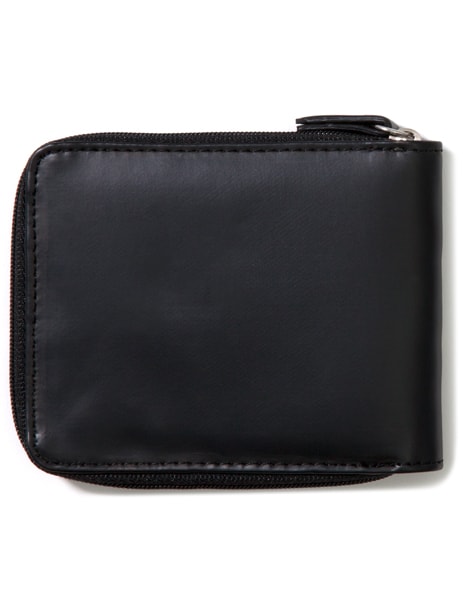 Black Super Solid Zip Wallet  Placeholder Image