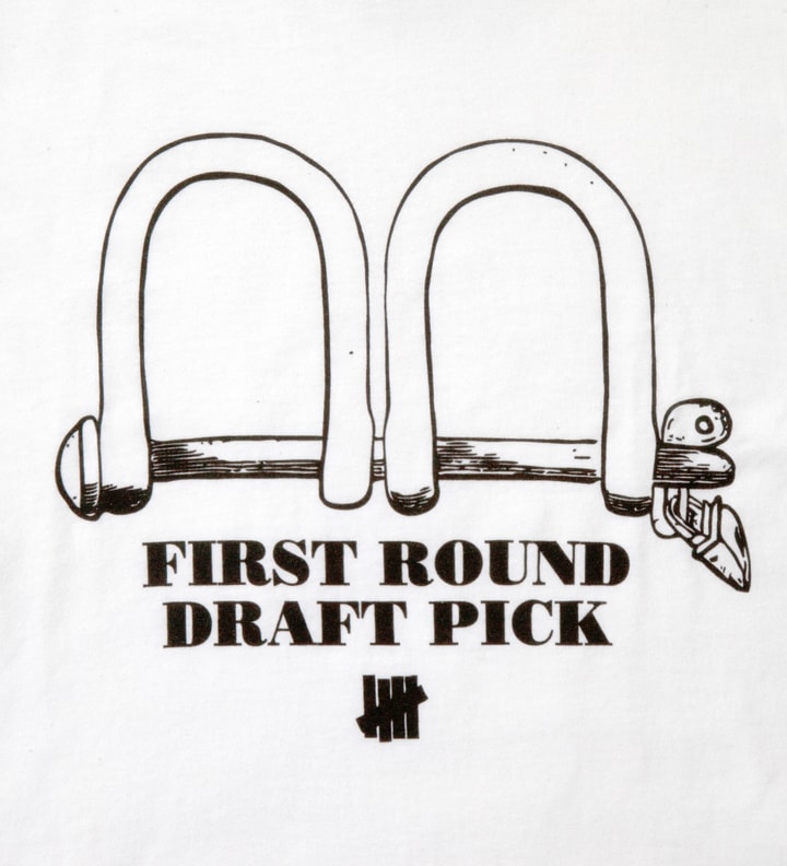 White SS First Round Pick T-Shirt Placeholder Image