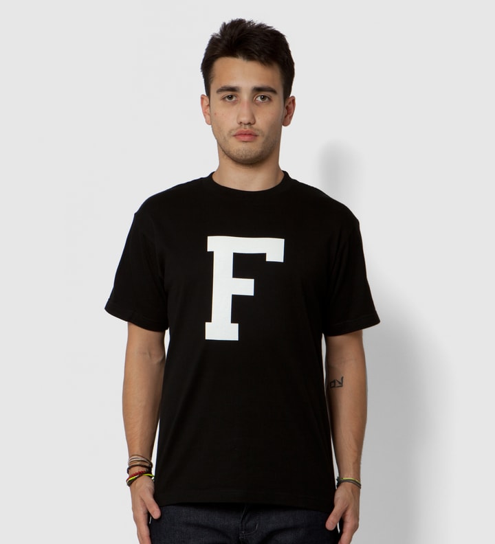 Black Big "F" T-Shirt Placeholder Image