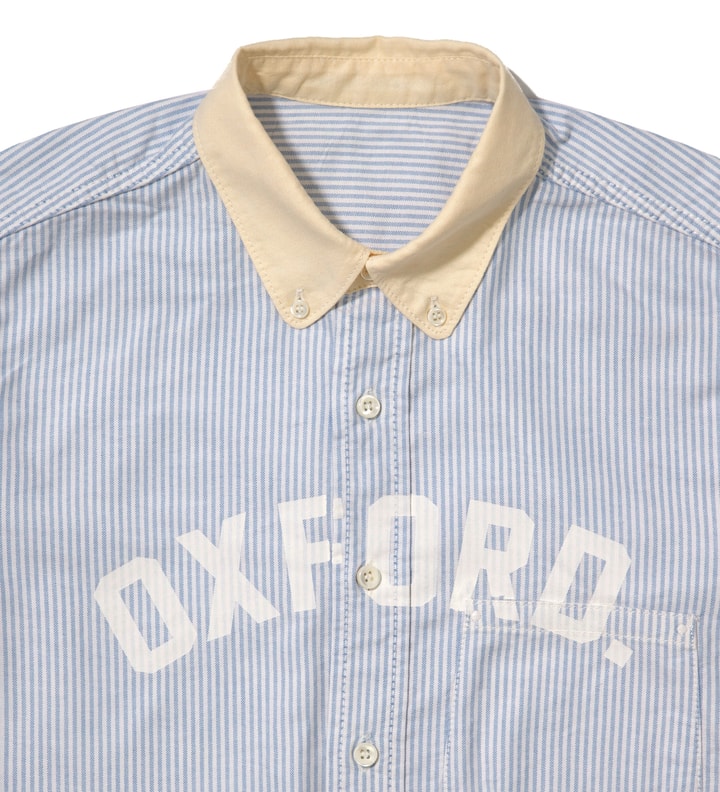 Saxe Stripe Oxford Shirt Placeholder Image