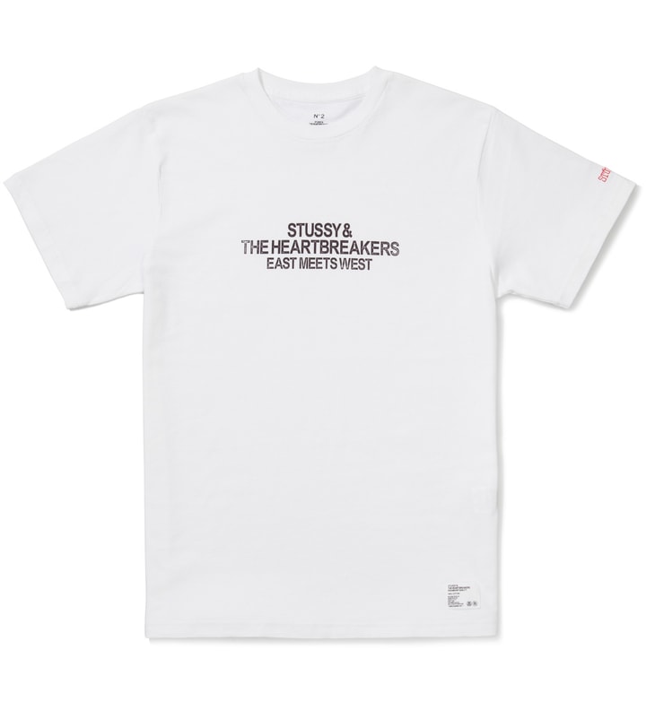 Stussy x The Heartbreakers White Marcelo Print T-Shirt Placeholder Image