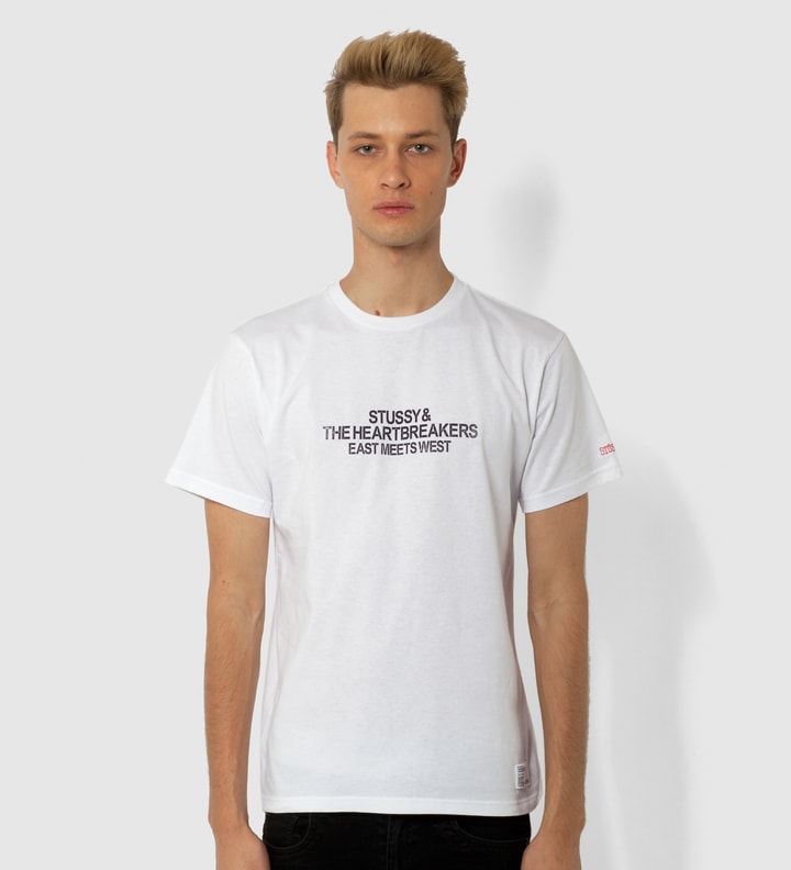 Stussy x The Heartbreakers White Marcelo Print T-Shirt Placeholder Image