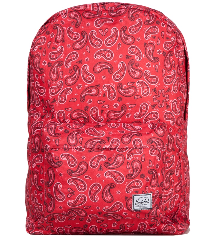 Red Paisley Classic Backpack Placeholder Image