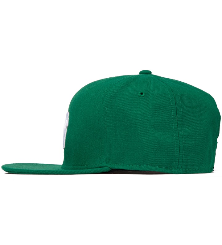 Green 5 Strike Snapback Ballcap  Placeholder Image