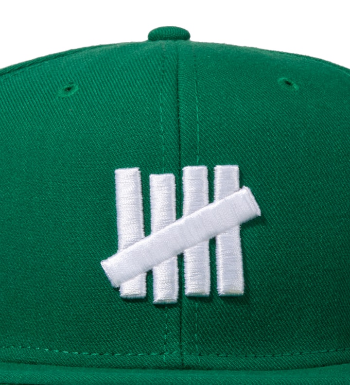 Green 5 Strike Snapback Ballcap  Placeholder Image