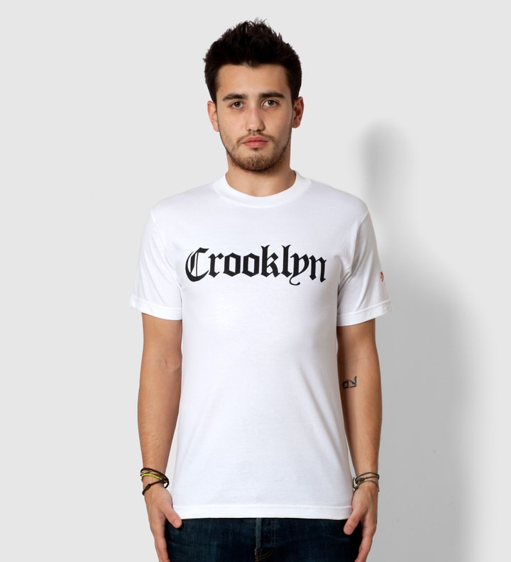White Crooklyn T-Shirt Placeholder Image