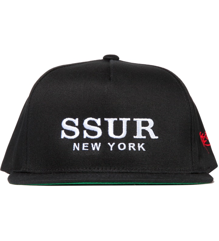 Black SSUR New York Snapback Hat Placeholder Image