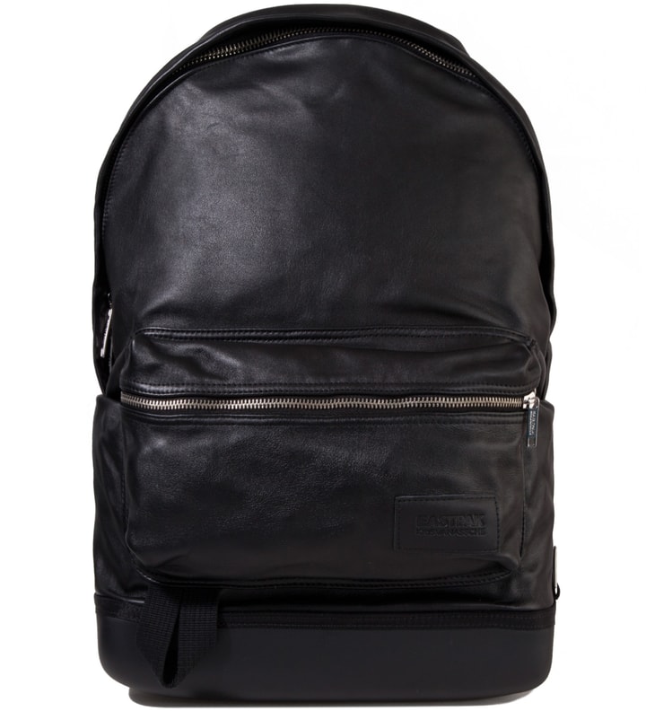 Eastpak KRISVANASSCHE Black Leather Backpack  Placeholder Image