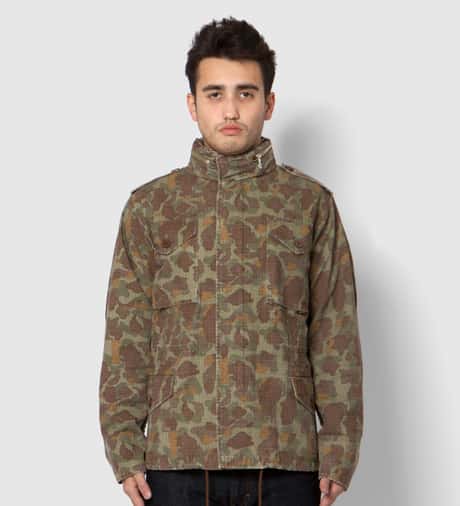 PHENOMENON - Camo Cotton Ripstop Army Jacket | HBX - Globally 