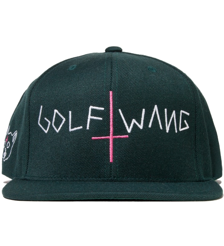 Green Golf Wang Cap Placeholder Image