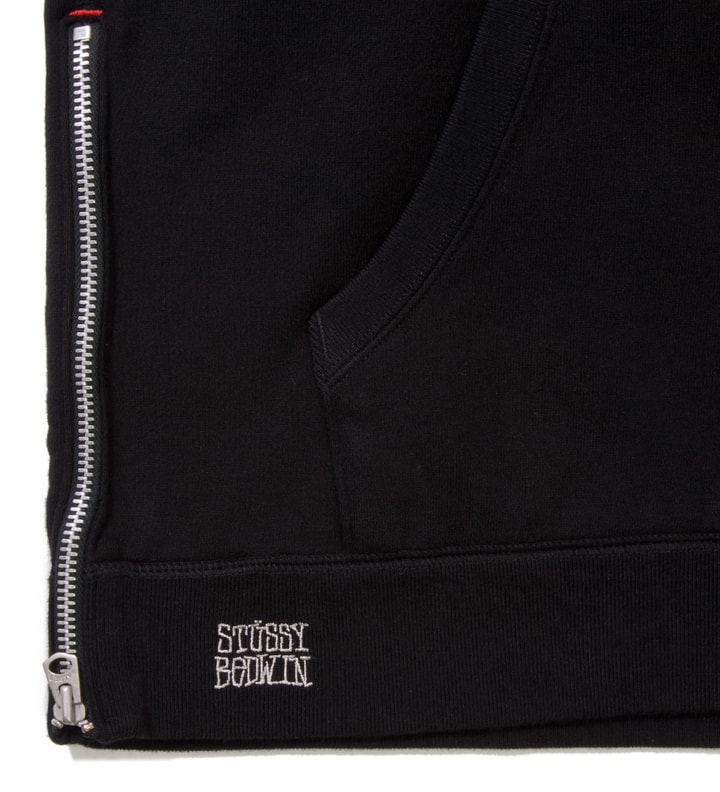 Stussy x The Heartbreakers Black "Russell" Pullover Parka Hoodie Placeholder Image