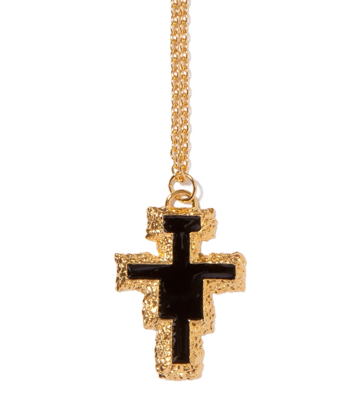 Gold Small Cross Pendant Placeholder Image