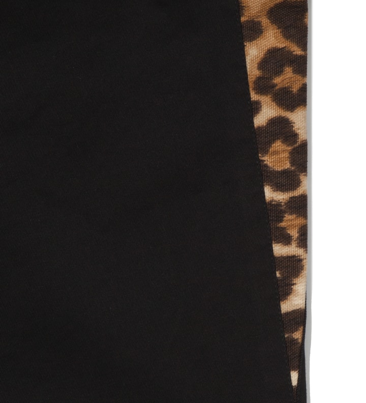 Black Chino Leopard Pants  Placeholder Image
