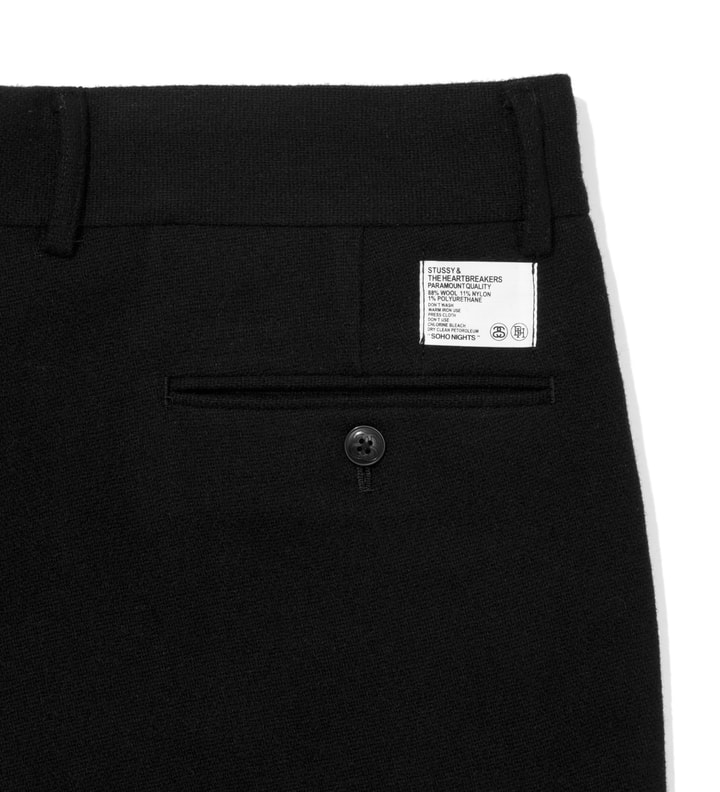 Stussy x The Heartbreaker Black "Lou" 9 Length Trousers Placeholder Image
