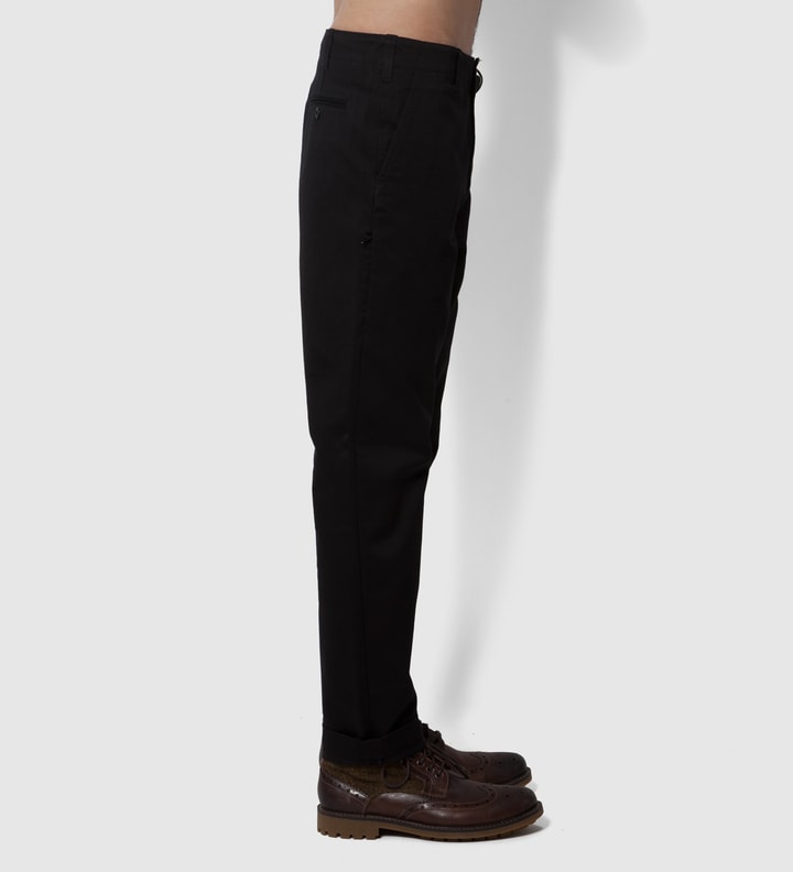 Black Chino Leopard Pants  Placeholder Image