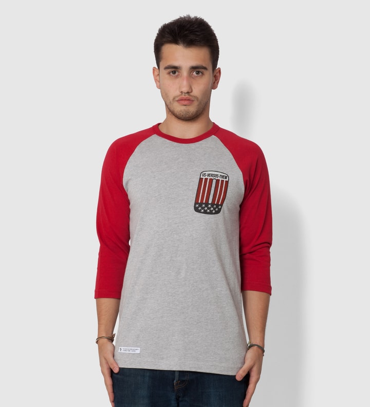 Red Patched Raglan Placeholder Image