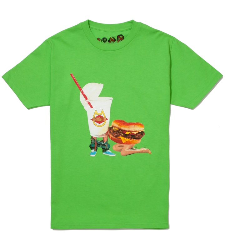 Lime Green Milkshake Head Summer 2012 T-Shirt Placeholder Image