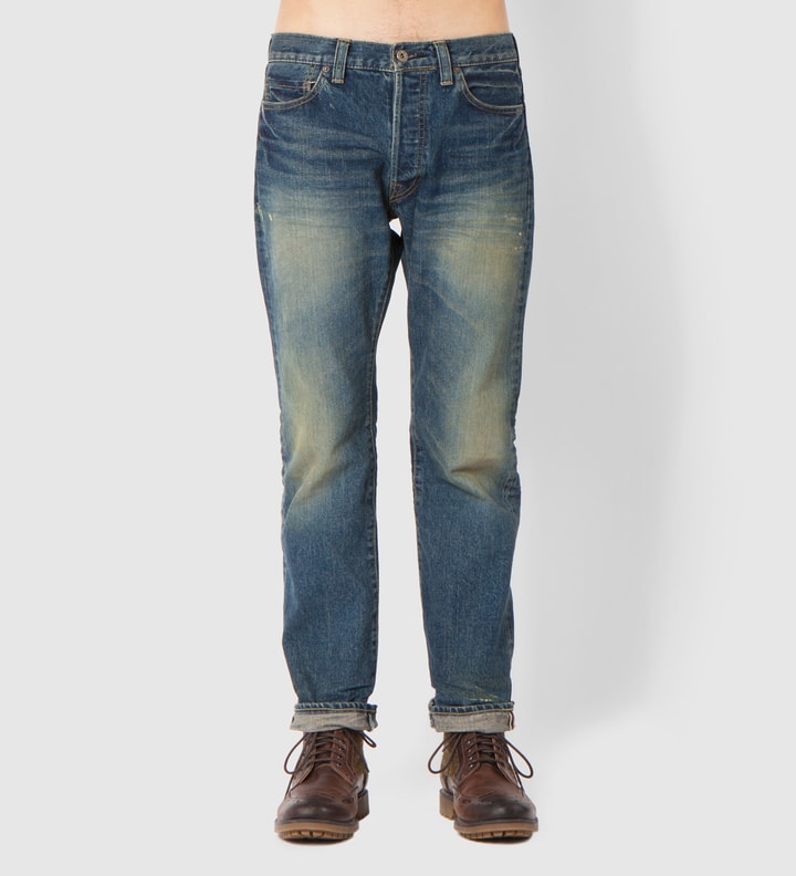 Wash SSDD Selvedge Narrow Denim Jeans Placeholder Image