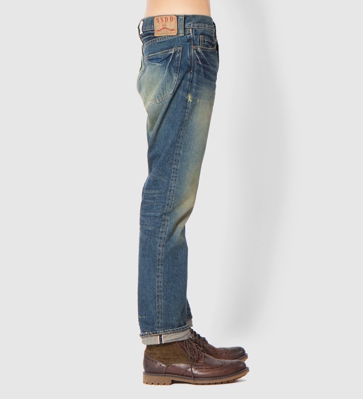 Wash SSDD Selvedge Narrow Denim Jeans Placeholder Image