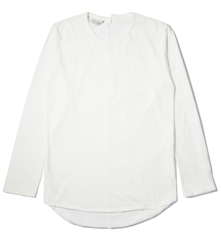 White Long Sleeve T-Shirt Placeholder Image