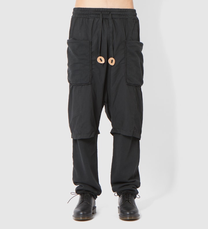 Black Pelly Double Layered Sweatpant Placeholder Image