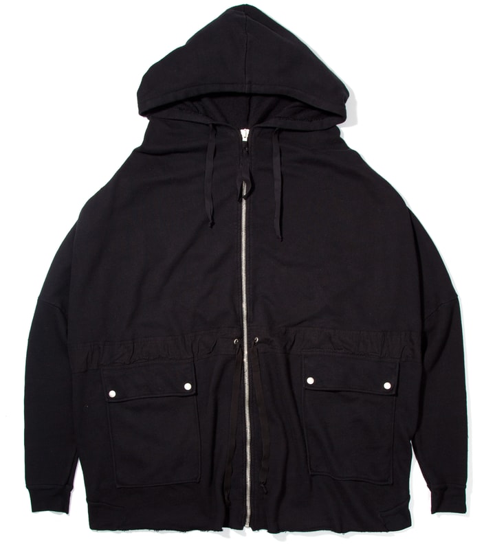 Black Tarz Oversized Zipped Jacket Placeholder Image