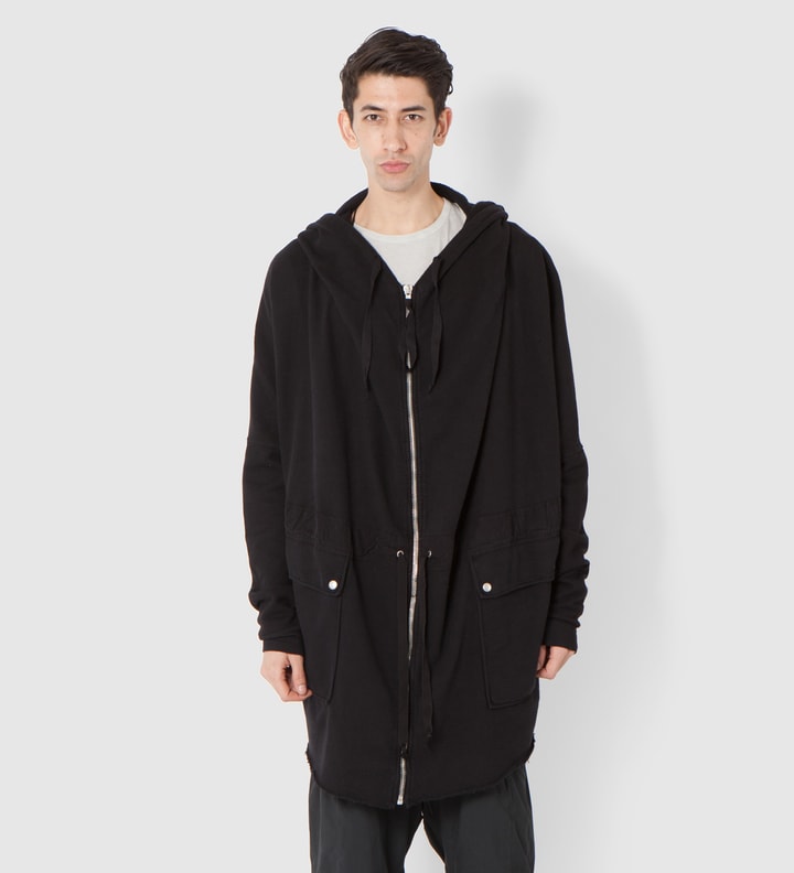 Black Tarz Oversized Zipped Jacket Placeholder Image