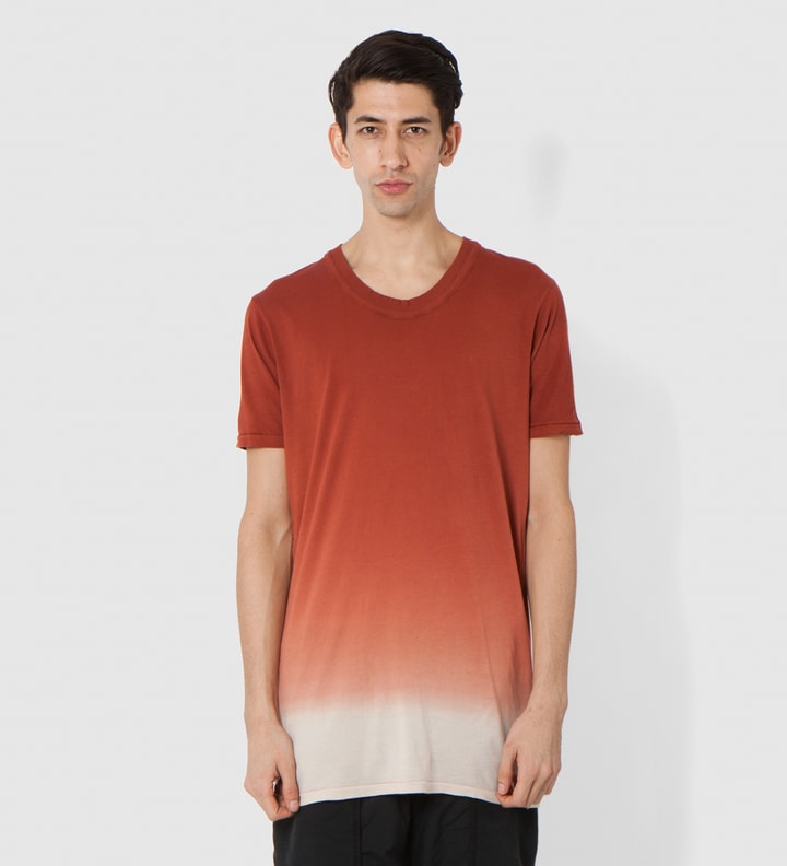 Rust Toba Oval Neck T-Shirt Placeholder Image
