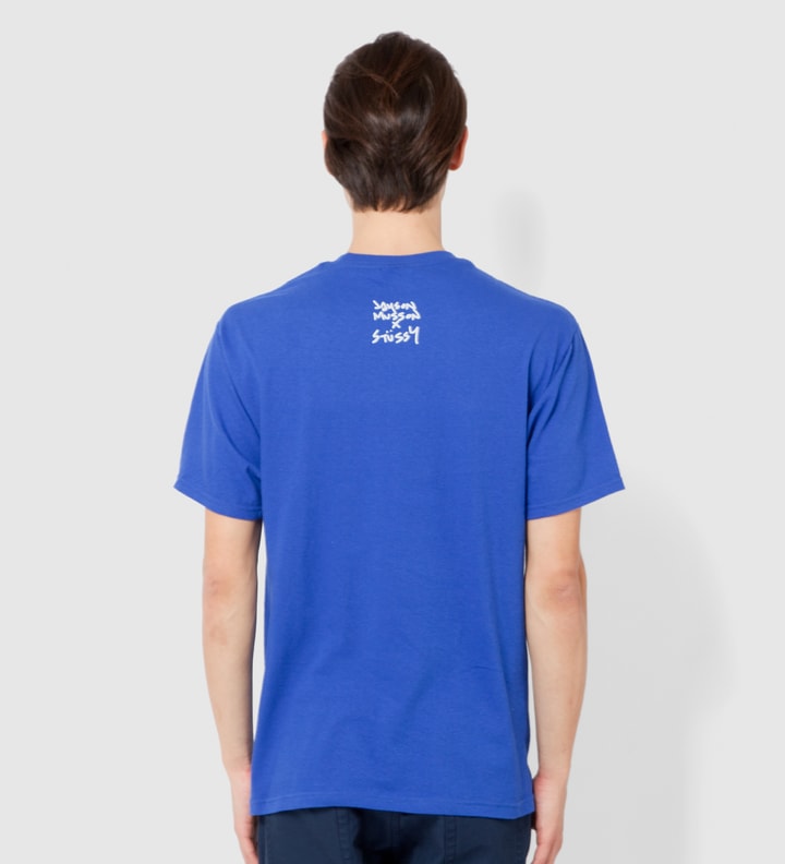 Stüssy Royal Blue Handrail T-Shirt