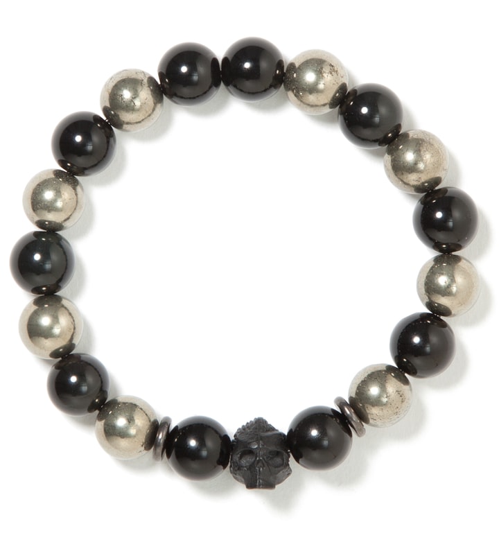 Onyx and Gold DS- Beaded Bracelet Placeholder Image